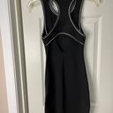 Hollister Black and White Sleeveless Racerback Bodycon Dress size XS Photo 6