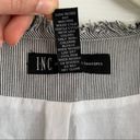 INC International Concept  Studded Blazer Black & White Stripes Size Medium Photo 13