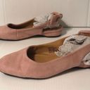 Comfort view sling back casual shoes faux suede pink women size 8 Photo 1