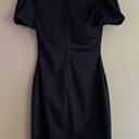Francesca's NWT  Black Puff Sleeve Mini Dress Photo 3