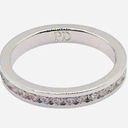 Premier Designs New Women’s  Silver Rhinestone Band Ring Size 7 Photo 0