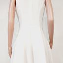 Etcetera White Flowy V- Neckline Sleeveless Dress With Pockets Sz 4 Photo 7