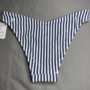 Lululemon Seersucker Skimpy Mid Rise Bottom NWT Size XL (Stripped White Blue) Photo 4