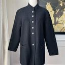 Geiger Classic Walk Smiley Boiled Wool Button Front Jacket Coat 38 8 M Photo 0