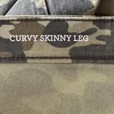 Style & Co  SZ 24W Curvy Skinny Jeans Camo Mid-Rise Stretch Zip-Fly Pockets Green Photo 5