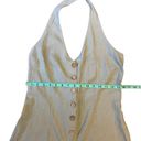 One Piece GYPSIES MOONDUST  jumper Halter top Sage Green Size 7 Juniors Photo 4