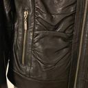 L.A.M.B. ADLER COLLECTION SKIN LEATHER JACKET SIZE M Photo 2