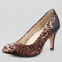 Taryn Rose Teaneck Leopard Print Pump Brown Multi by  Photo 0