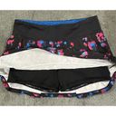 Lululemon  Black Pace Rival Mid Rise Tennis Skirt Dandy Digie Multi Black Size 6 Photo 6