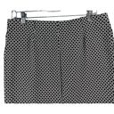 J.Jill  Skirt Womens M Petite Black White Geometric Ponte Pencil Pull On Stretch Photo 2