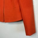 Krass&co CASUAL CORNER &  Orange Wool Blend Zippered Jacket Photo 3