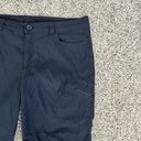 Eddie Bauer Womens Capri Pants Rainier Size 16 Black Cargo Pocket Sun Protection Photo 4