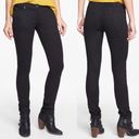 Eileen Fisher  Ponte Knit Ankle Jeans Black Womens Size 8P Petite Photo 1