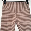 Charlotte Olympia Olympia Activewear Tan Striped Cropped Leggings Photo 4