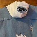 Killua  x Hunter by Dabub-art Yoshihiro Togashi Denim Jacket White Hoodie Photo 7