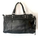 Aimee Kestenberg Large black leather  FEEL THE ENERGY satchel Photo 2