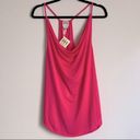 Haute Hippie  Pink Cowl Neck Racerback Tank, Large, New with Tag! Photo 1