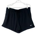 Nike  DRI-FIT ATTACK SHORTS WOMENS SIZE L TRAINING DRAWSTRING BLACK ATHLETIC Photo 2