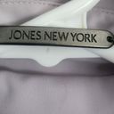 Jones New York  Lined Trench Rain Work Biz Spring Dress Coat Lavender Ladies M Photo 5