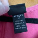 Patagonia Vintage Pink 100% Hemp Sleeveless Shift Dress Size 12 Photo 4
