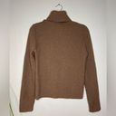 Banana Republic  Suede and Leather Turtleneck Sweater Photo 1