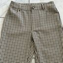 SheIn  Brown Wide Leg Plaid Pants Size Women's Medium Photo 1