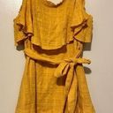 Here Comes the Sun  mustard sleeveless dress size M Photo 0