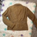 Aeropostale  Woman’s Brown Corduroy Jean Jacket Size Medium Photo 4