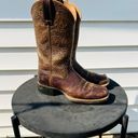 Ariat Round Up Wide Square Toe Western Boot Photo 3