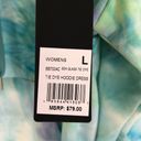 Bebe  SPORT Sea Glass Tie Dye Hoodie Sweatshirt Dress L Photo 3