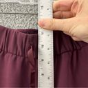 Lululemon  On the Fly Jogger Woven Cassis Maroon Red Women's 8 x 28 Photo 9