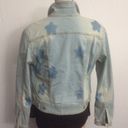 LuLaRoe  Harvey Star Jean Jacket Light Wash Large Photo 3