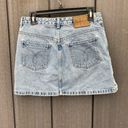 Calvin Klein Vintage  5 pocket Denim Mini Skirt Photo 3