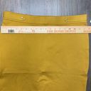 Anne Klein  Women’s Mustard MIDI Suit Skirt Size Medium NWT Photo 3