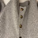 American Eagle Oversized Chunky Knit Grey Cardigan Photo 3