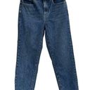 Uniqlo  SZ 24 Mom Jeans High-Rise Medium Wash Pockets Zip-Fly Blue Womens Photo 0