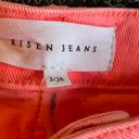 Risen High Rise Wide Leg Hot Pink Cargo Stretchy Jean Size 3/26 Photo 5