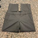 The Loft Women's Ann Taylor Charcoal Gray Marissa Straight Trousers Size 6 EUC #6337 Photo 8