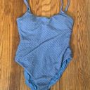 ANDIE  Swim The Jetties One Piece Macrame Slate size XS NWT pastel Photo 0