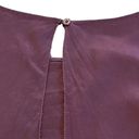 Wilfred  Aritzia 100% Silk Open Back Blouse Long Sleeve Size XXS Women's Photo 6