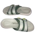 Ryka  Tribute Slide Sandal Womens Size US 8 EU 38.5 Green Adjustable Comfort Photo 4
