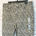 American Eagle  Leopard Curvy Super High Rise Jegging Next Level Stretch Size 18 Photo 1