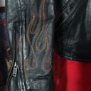 Harley Davidson HD Flame Leather Jacket Sm Photo 1