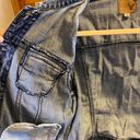 American Eagle Outfitters Dark Denim Jean Jacket Photo 3