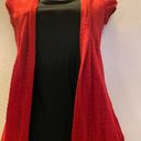 Heart Soul Red & Black Tank Top with Light Over Sweater Photo 5