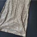 Hollister Gold Sequin Mini Dress Photo 4