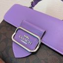 Coach  Morgan Top Handle Satchel In Signature Canvas cj614 Photo 4