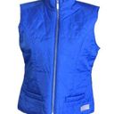 Talbots  ROYAL BLUE PETITE FULL ZIP CLOSE VEST SIZE PETITE SMALL Photo 0