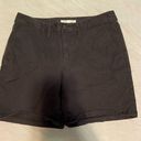 Vans  Women’s Black Chino Pants Bermuda Skater Short Pants Size 3 GUC shorts Photo 0