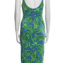 Alice + Olivia 💕💕 Delora Spaghetti Strap Midi Dress Spring Paisley Print 2 NWT Photo 12